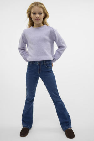 flared jeans VMRIVER dark blue denim