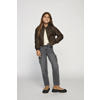 KIDS ONLY GIRL wide leg jeans KOGHARMONY dark grey denim