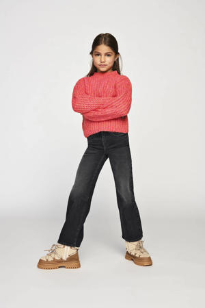 wide leg jeans KOGJUICY LIFE washed black