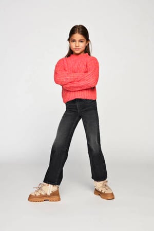 wide leg jeans KOGJUICY LIFE washed black