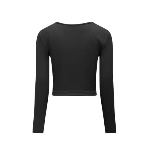 Only KIDS GIRL longsleeve KOGNESSA LIFE zwart Meisjes Stretchkatoen Ronde hals 146 152