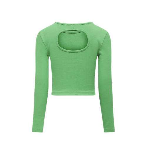 Only KIDS GIRL longsleeve KOGNESSA LIFE felgroen Meisjes Stretchkatoen Ronde hals 158 164