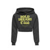 KIDS ONLY GIRL hoodie KOGDIANA met printopdruk donkergrijs