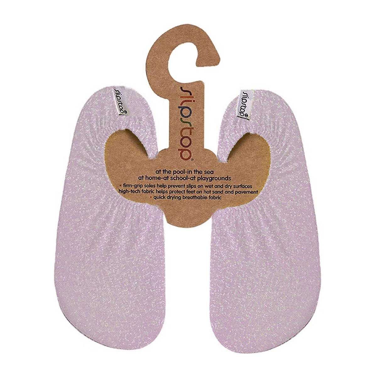 Slipstop waterschoenen lila metallic