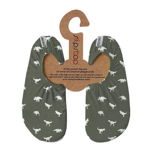 Slipstop waterschoenen groen Jongens Textiel All over print - maat 18/20 afbeelding