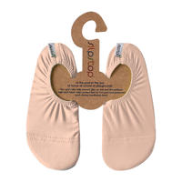 thumbnail: Zalmkleurige jongens Slipstop waterschoenen roze van textiel