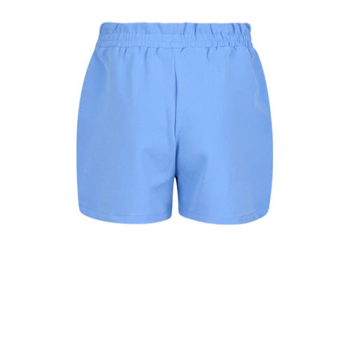Shoeby high waist regular fit casual short blauw Korte broek Meisjes Polyester 146 152