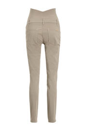 thumbnail: LOVE2WAIT regular fit zwangerschapsbroek Chino zand