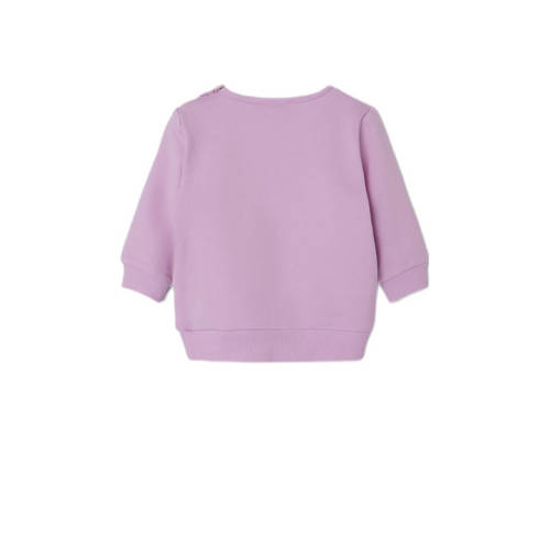 name it BABY sweater NBFLIGA met all over print roze All over print 56