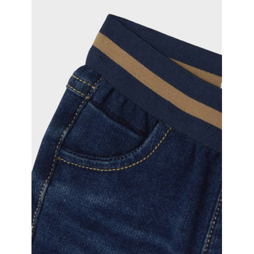 name it BABY slim fit jeans NBMSILAS medium dark blue denim Blauw Jongens Katoen 74