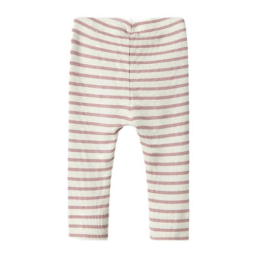 name it BABY gestreepte broek NBNBANI roze ecru Jongens Katoen Streep 74