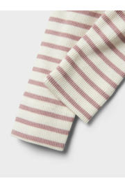 thumbnail: NAME IT BABY gestreepte broek NBNBANI mauve/ecru