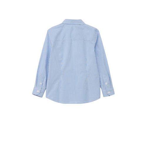 s.Oliver gestreepte longsleeve blauw Jongens Katoen Klassieke kraag Streep 92 98