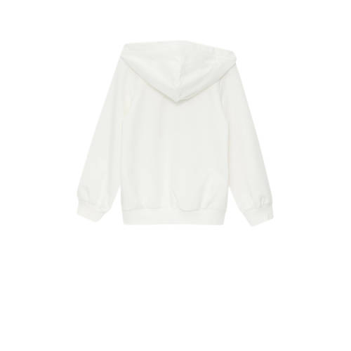s.Oliver hoodie met printopdruk wit Sweater Printopdruk 116 122