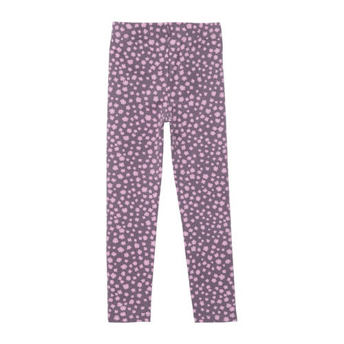 s.Oliver gebloemde legging lila Paars Meisjes Katoen Bloemen 98