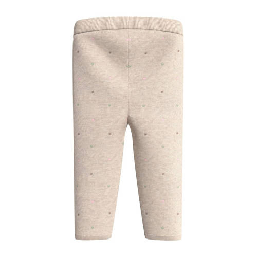 S.Oliver baby broek met stippen beige multicolor Jongens Katoen Stip 50 56