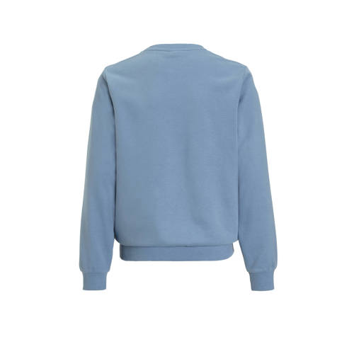 s.Oliver sweater blauw Trui Jongens Katoen Ronde hals Printopdruk 170 176