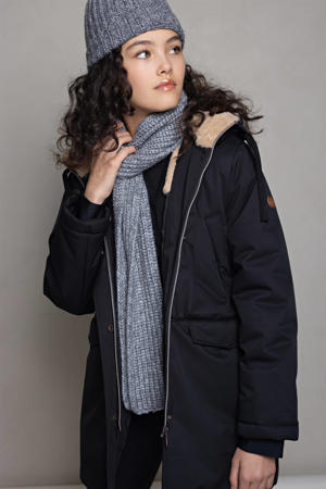 winterjas Belvine zwart