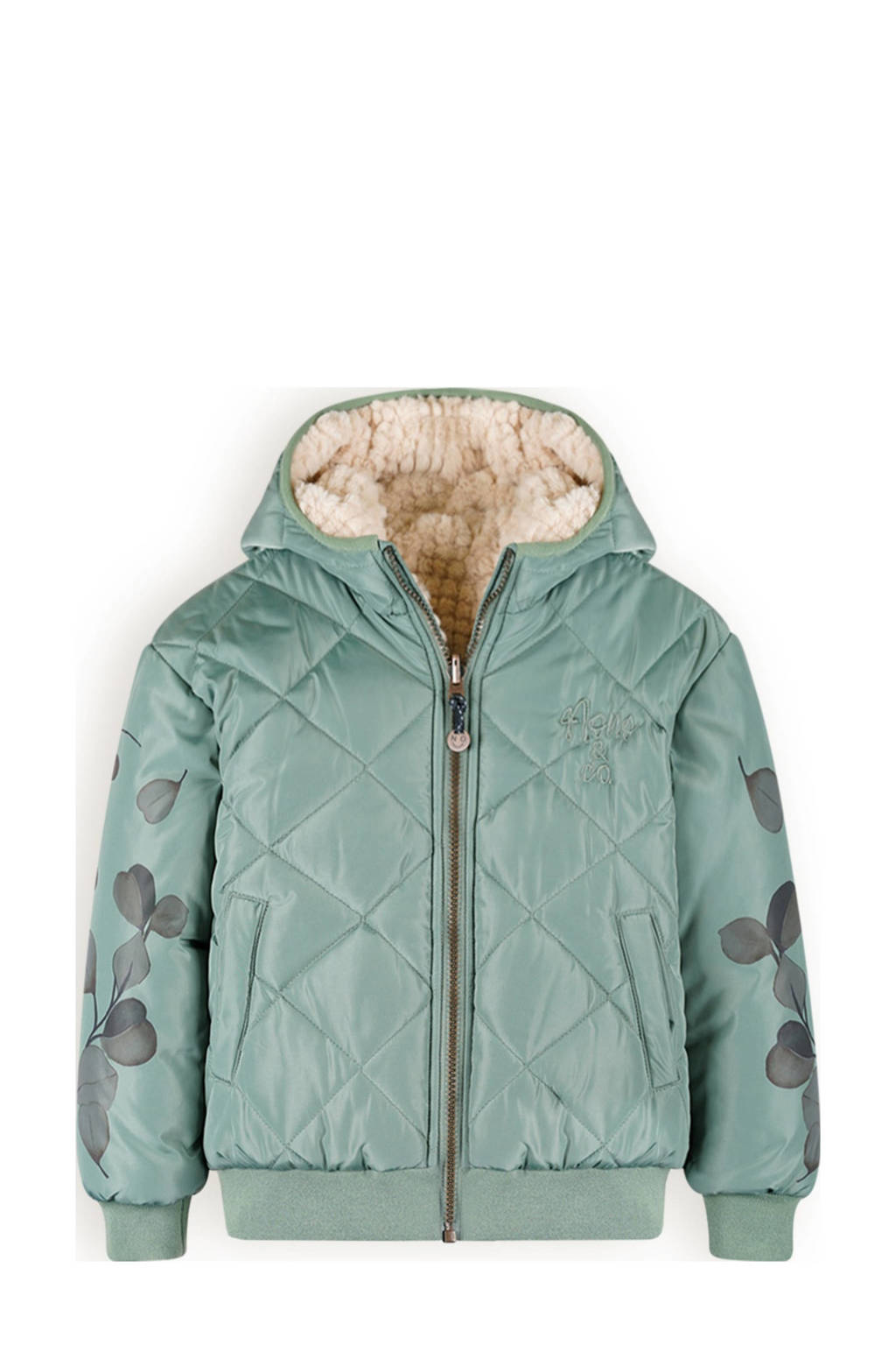 Nono Winterjas Nono Sale Kinderkleding Bee Gestepte Winterjas Met