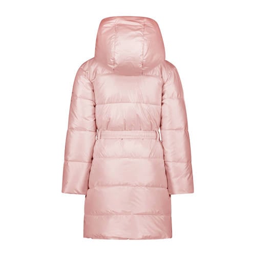 Le Chic gewatteerde winterjas BIRDO roze Meisjes Polyester Capuchon Effen 164