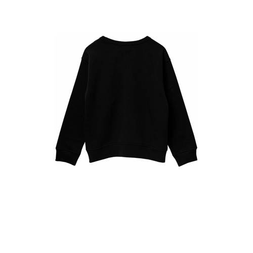 Replay sweater zwart Jongens Katoen Ronde hals Effen 128