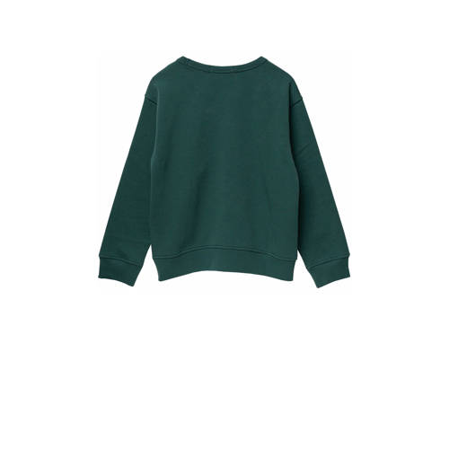 Replay sweater groen Jongens Katoen Ronde hals Effen 164