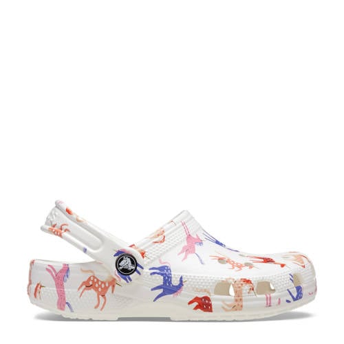 Crocs clogs wit multi Meisjes EVA All over print