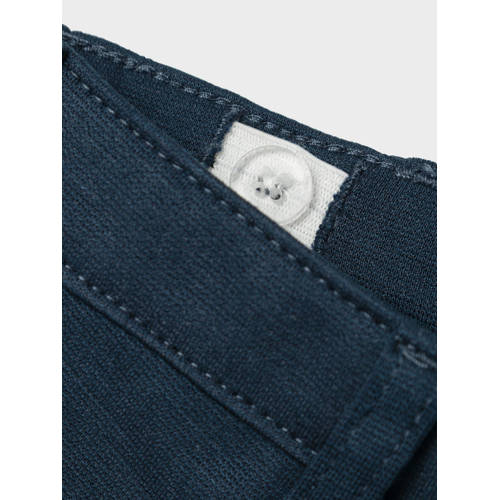 name it BABY regular fit broek NBMSILAS donkerblauw Jongens Viscose 86
