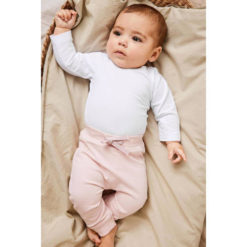 name it BABY babybroek NBNTAKKI (set van 2) oudroze lichtbruin Jongens Katoen 80