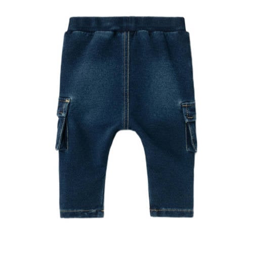 name it BABY loose fit jeans NBMBEN dark blue denim Blauw Jongens Stretchdenim 50