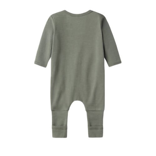 name it BABY pyjama NBMNIGHTSUIT set van 2 groen Jongens Katoen Ronde hals 86