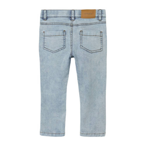 LIL' ATELIER MINI regular fit jeans NMNROME light blue denim Blauw Jongens Katoen 92