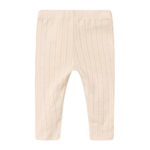 LIL' ATELIER BABY broek NBFRACHEL ecru Meisjes Katoen Effen 56