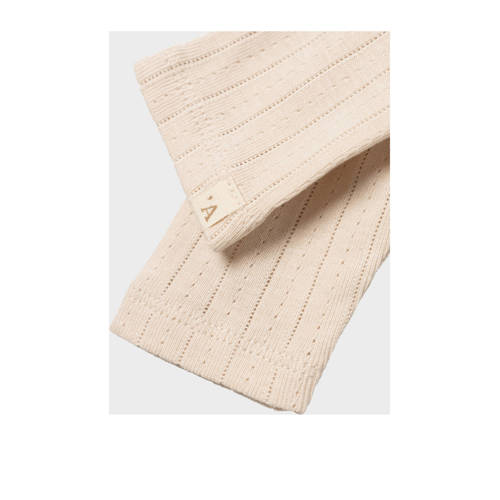 LIL' ATELIER BABY broek NBFRACHEL ecru Meisjes Katoen Effen 56