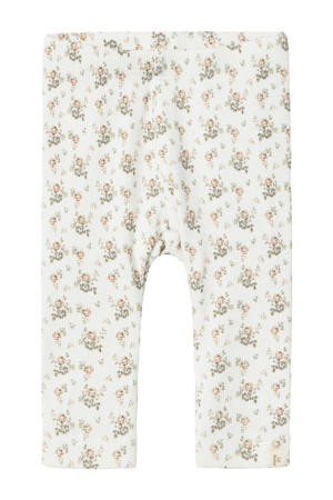 baby regular fit broek NBFGAGO offwhite