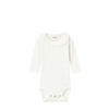 LIL' ATELIER BABY romper NBFRACHEL  offwhite