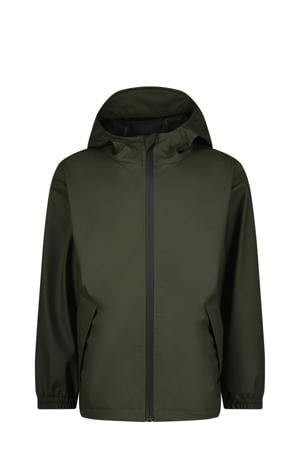kids regenjas Thyfoon armygroen