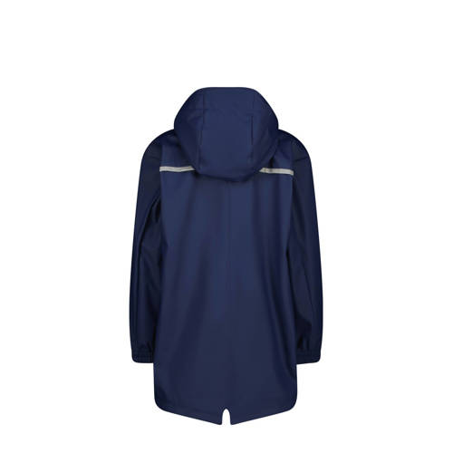 VINGINO kids regenjas Thunder donkerblauw Jongens Meisjes Polypropyleen Capuchon 170 176