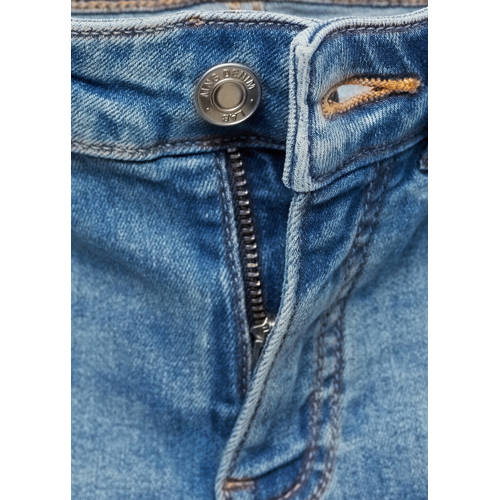 Mango Kids flared jeans light blue Blauw Meisjes Denim Effen 122