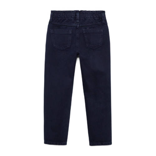 Mango Kids regular fit broek lichtblauw Meisjes Katoen Effen 116