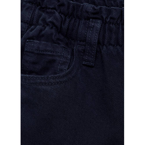 Mango Kids regular fit broek lichtblauw Meisjes Katoen Effen 116