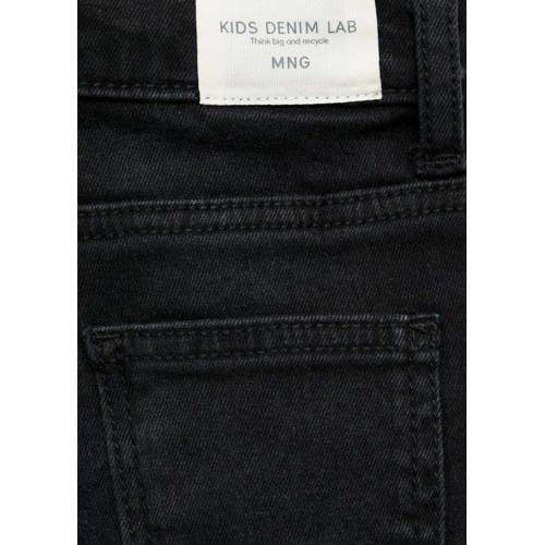Mango Kids regular fit jeans grey denim Grijs Jongens Stretchkatoen Effen 92