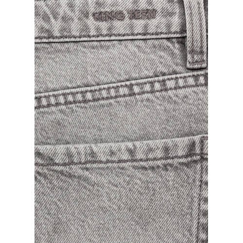 MANGO TEENS denim short grey denim Korte broek Grijs Effen 152(XXS)