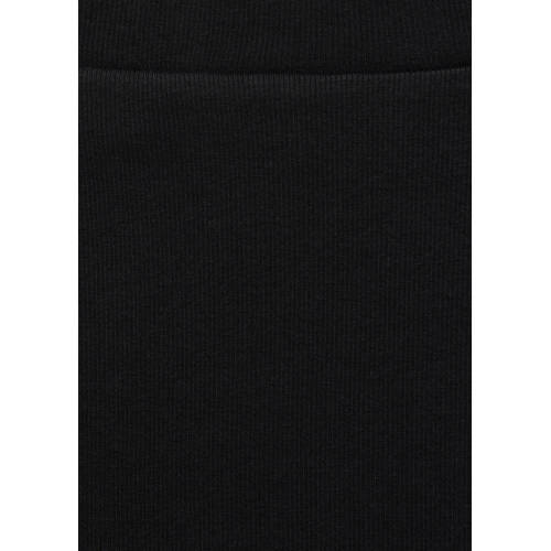 MANGO TEENS maxi rok zwart Meisjes Stretchkatoen Effen 152(XXS)