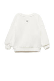 thumbnail: Mango Kids Disney sweater met printopdruk offwhite