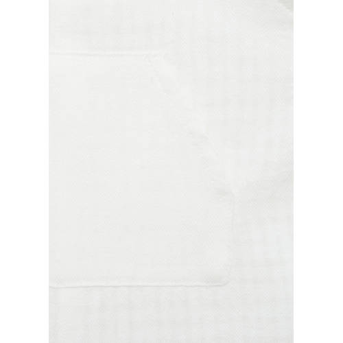 Mango Kids baby tuinbroek naturel wit Meisjes Katoen Vierkante hals Effen 86