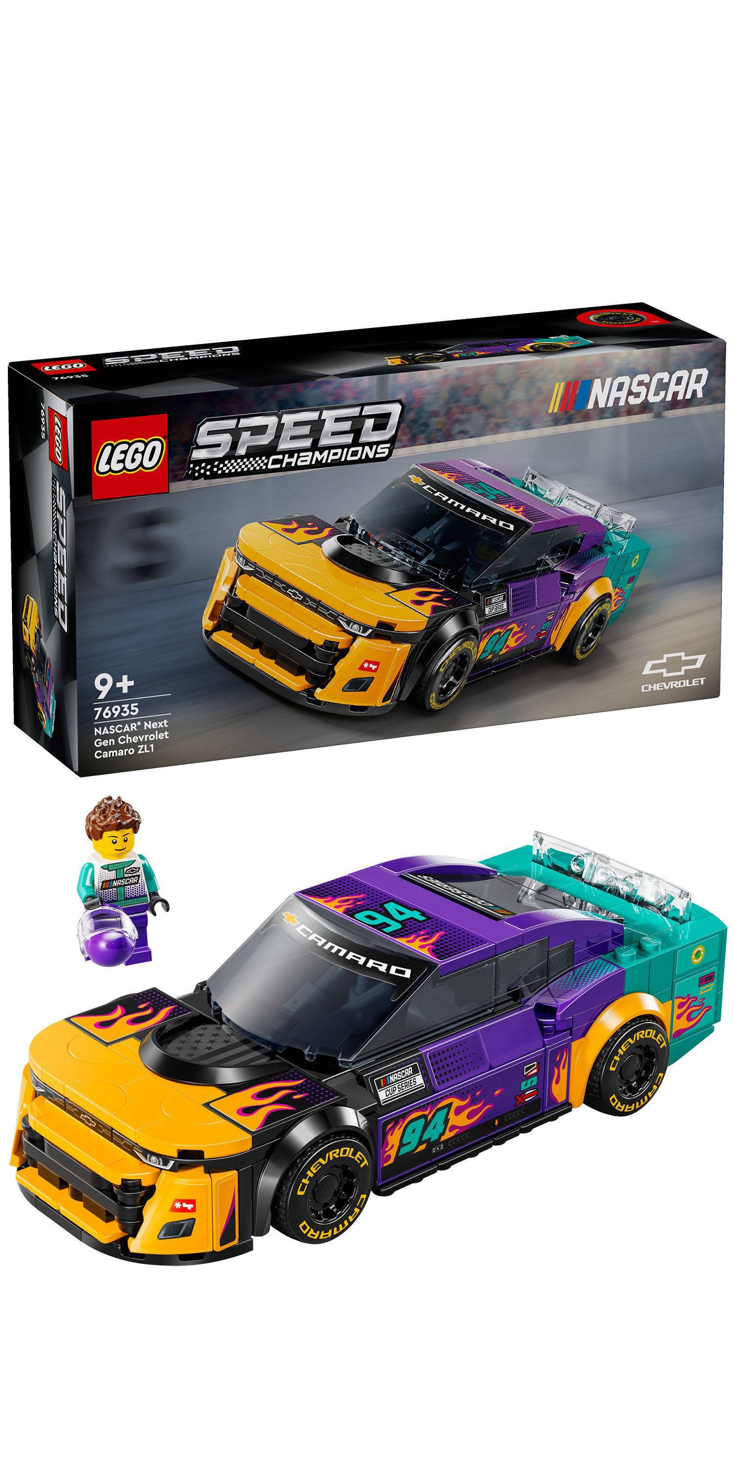 LEGO Speed Champions NASCAR Next Gen Chevrolet Camaro ZL1 76935 Speed ...