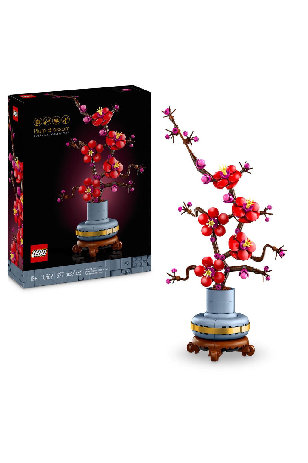 LEGO Botanical Collection Japanse abrikoos Bloemen Set voor Volwassenen uit de Botanical Collection 10369