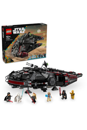 Dark Falcon Bouwbaar Ruimteschip Speelgoed Bouwpakket voor Kinderen 75389 