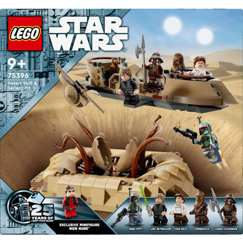 Lego Star Wars Desert Skiff en Sarlacc-kuil set 75396 Star Wars TM Bouwset